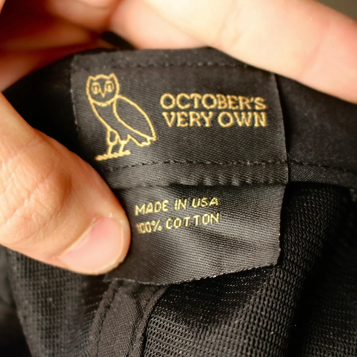 OVO (October’s Very Own) hat in black, view 3 of 5