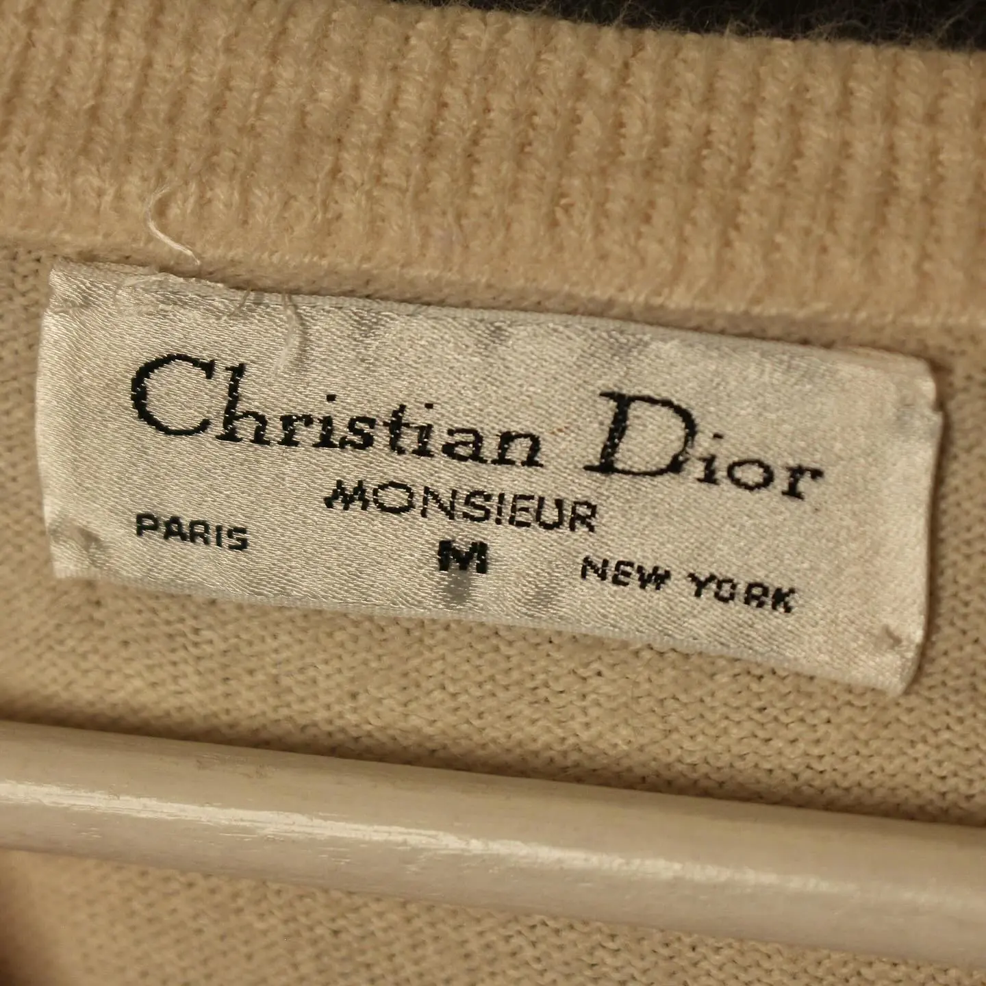 Vintage (almost 60 year old) Christian Dior Monsieur Sweatshirt, view 1 of 6