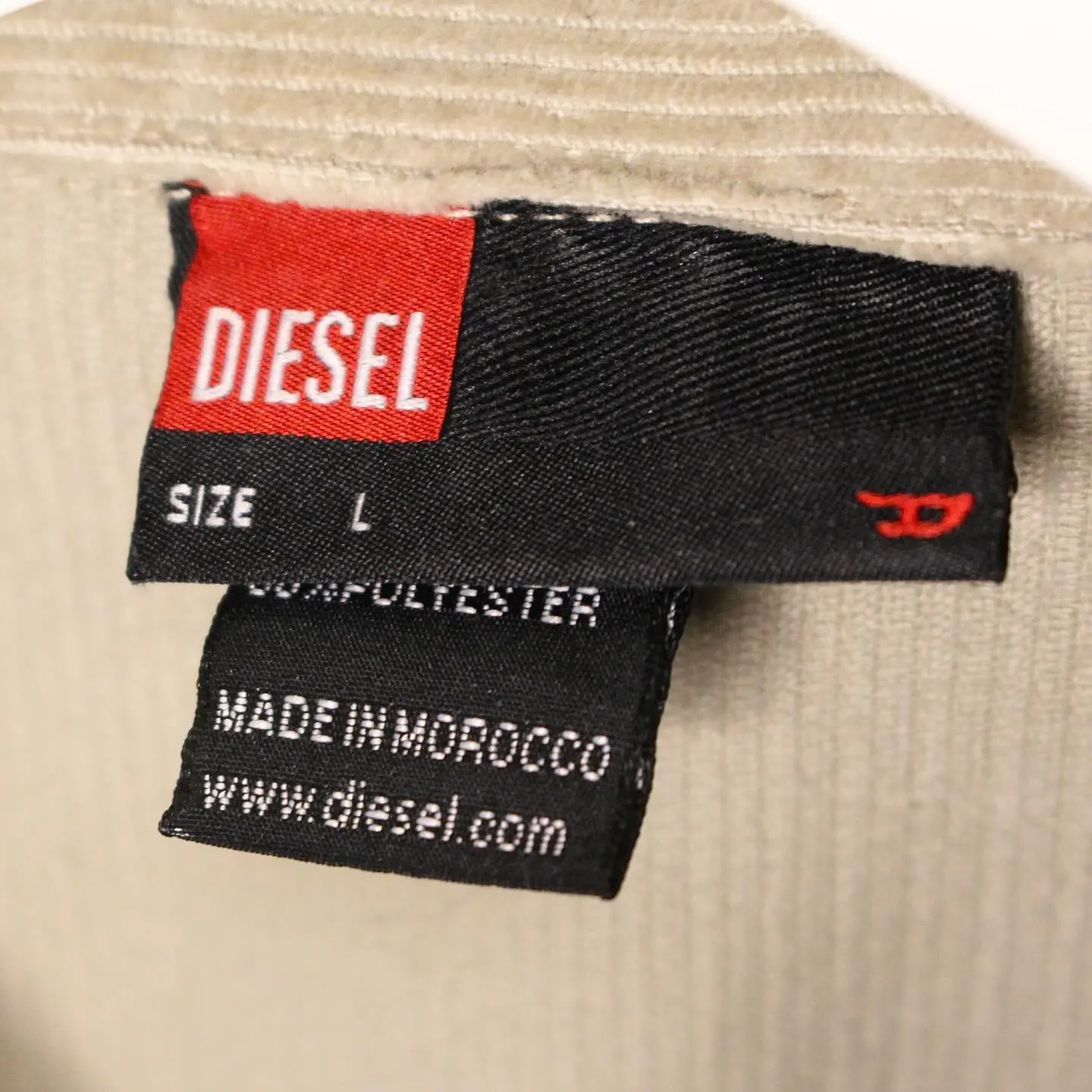 Vintage Diesel Workwear Corduroy Cropped Jacket, view 4 of 9