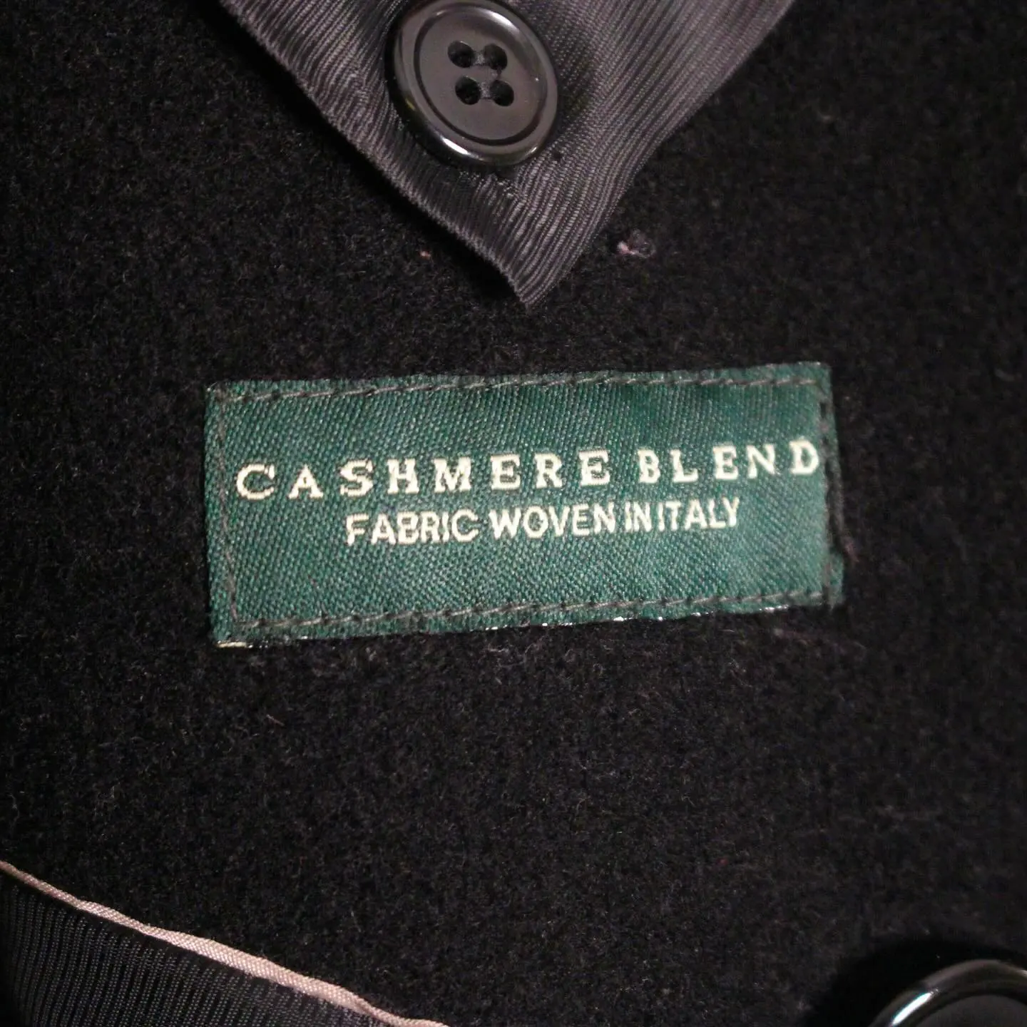 Lauren Ralph Lauren Cashmere Blend Full Button Overcoat, view 3 of 6