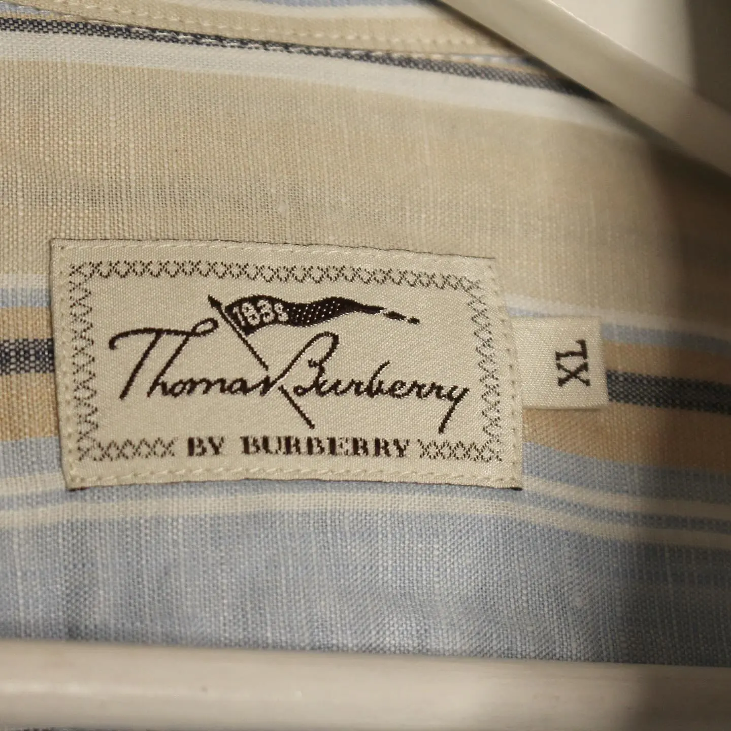 Thomas Burberry by Burberry Linen Shirt, view 2 of 5