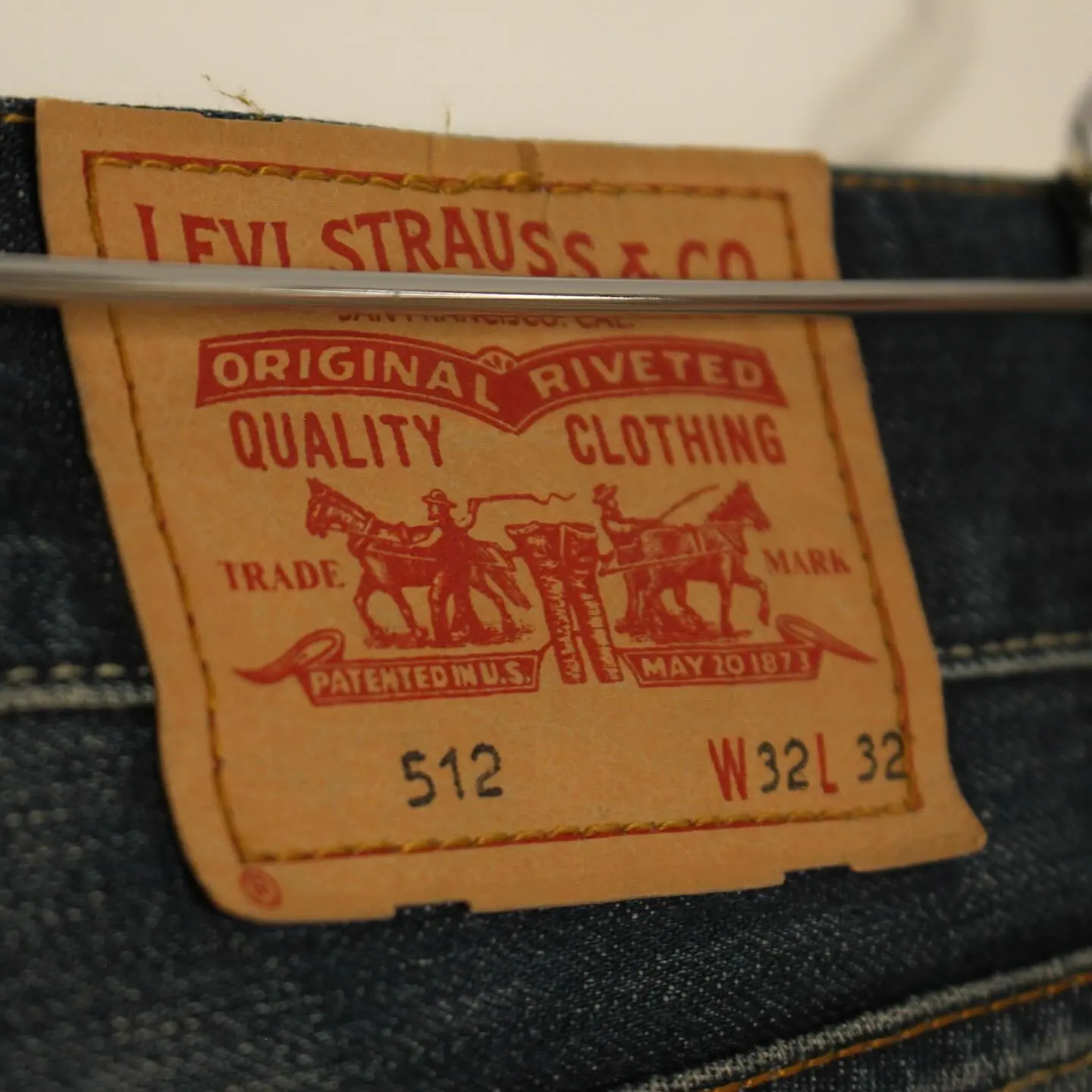 Vintage Levis 512 Bootcut Jeans, view 3 of 7