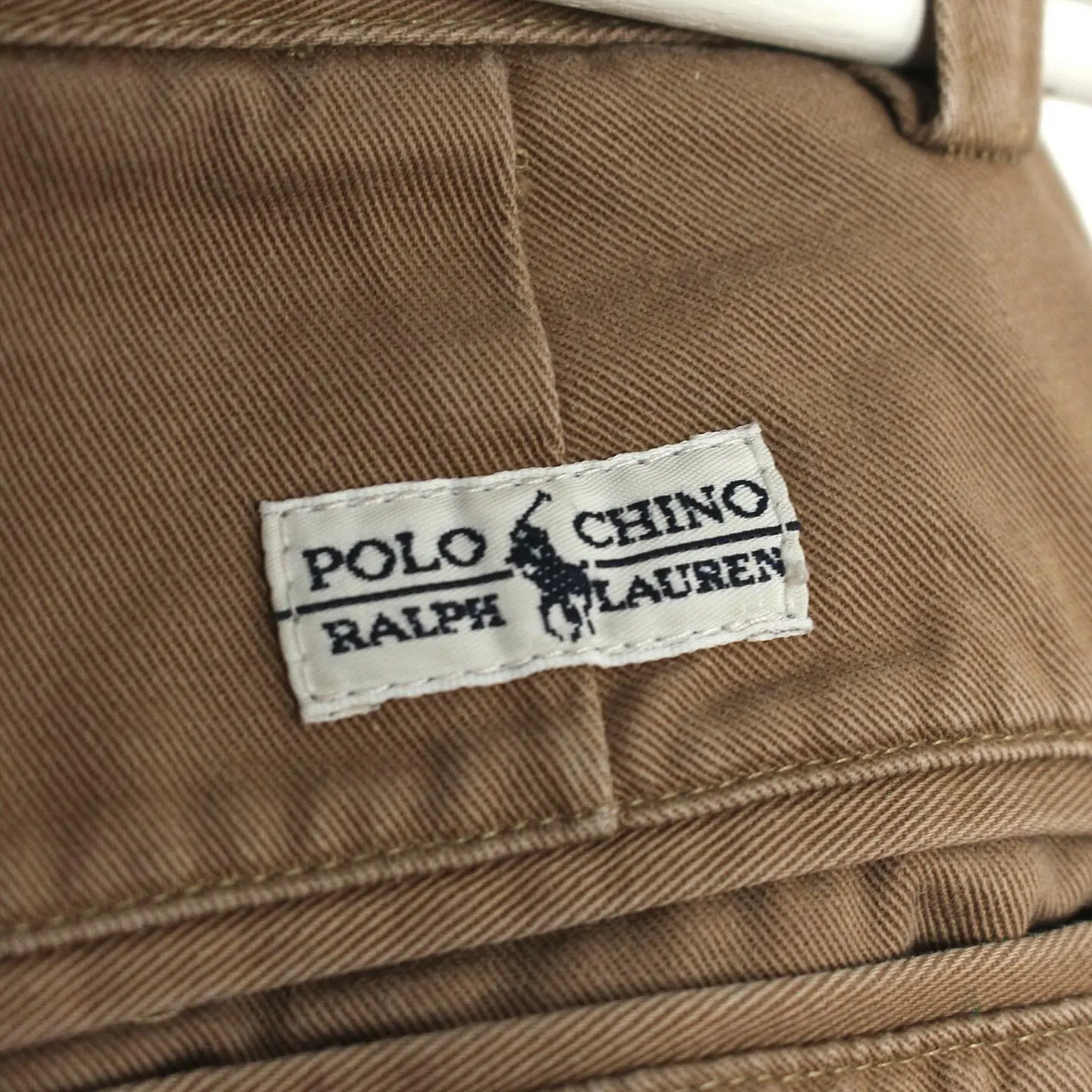 Vintage 90s Polo Ralph Lauren Pleated Chino Pants, view 3 of 3