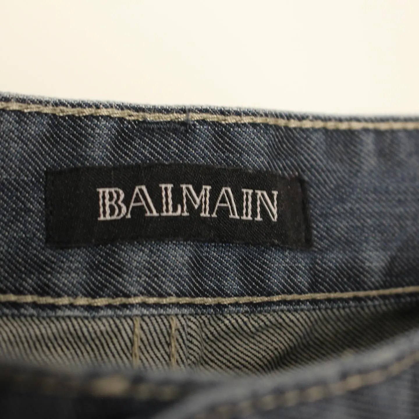 Vintage Balmain Relaxed Jeans, view 3 of 8