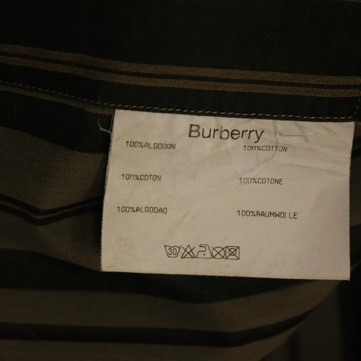 Burberry London 100% Cotton Shirt, view 3 of 5