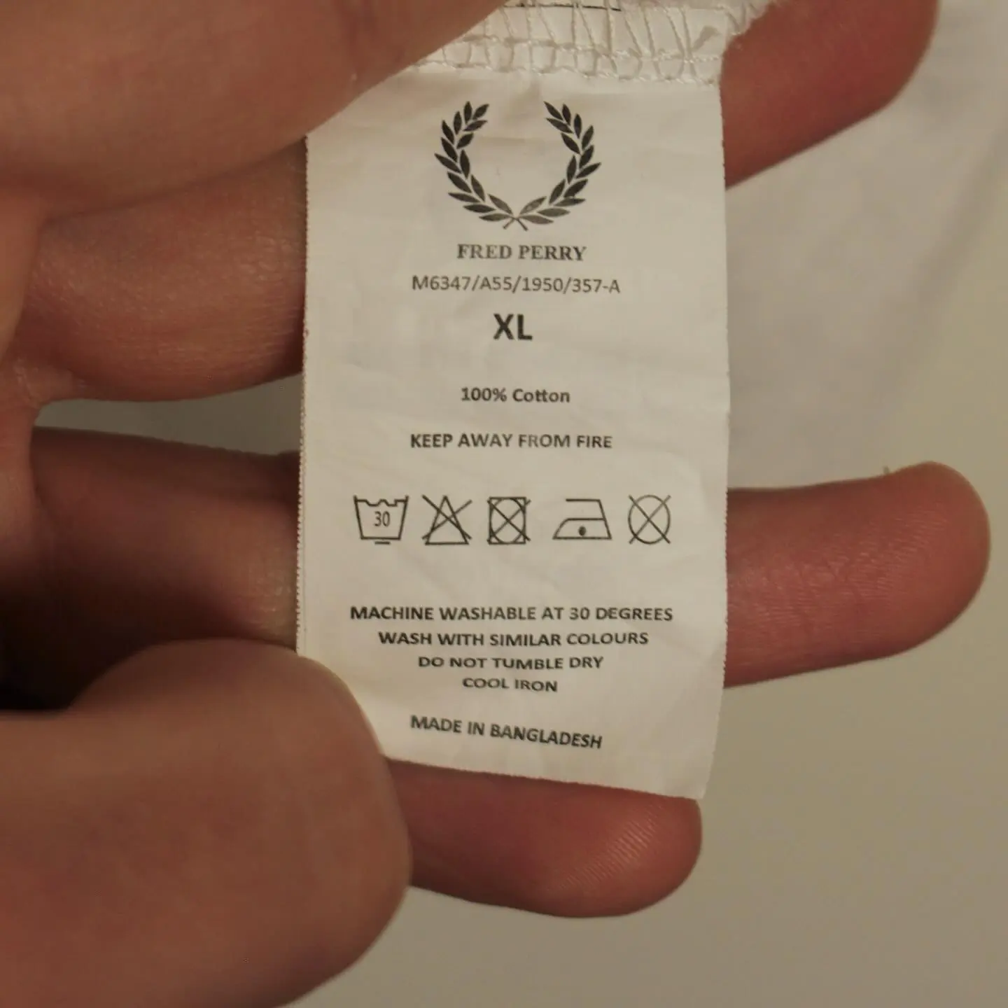 Fred Perry Taped Ringer Logo T-Shirt, view 4 of 4