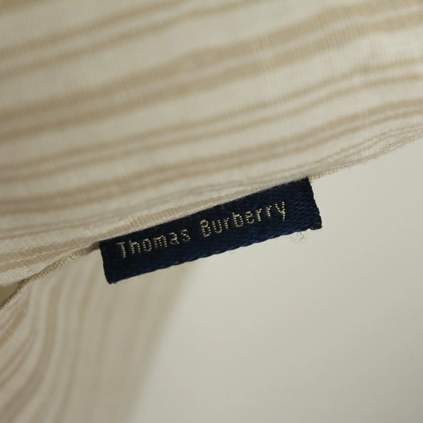 Thomas Burberry Short Sleeve Linen Shirt, view 4 of 5