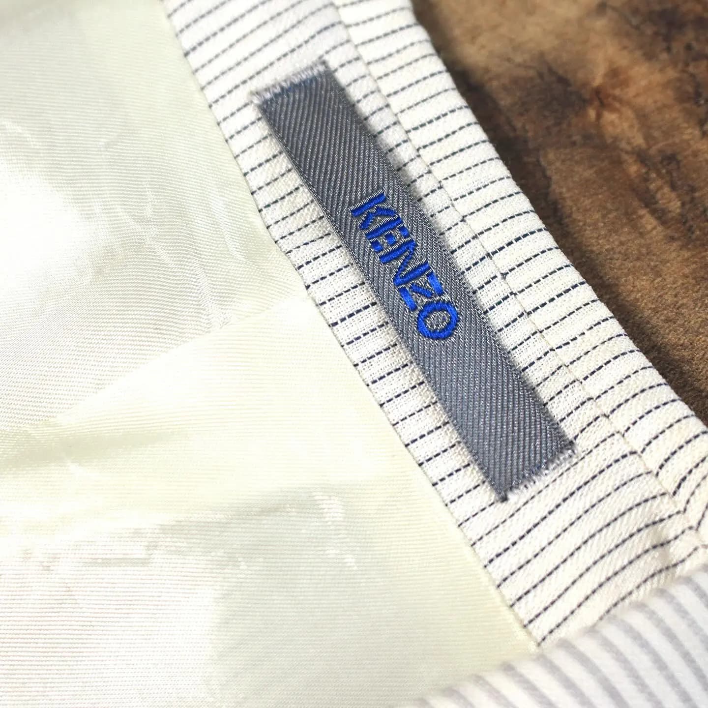 Vintage Kenzo Linen 2-Piece Suit, view 2 of 5