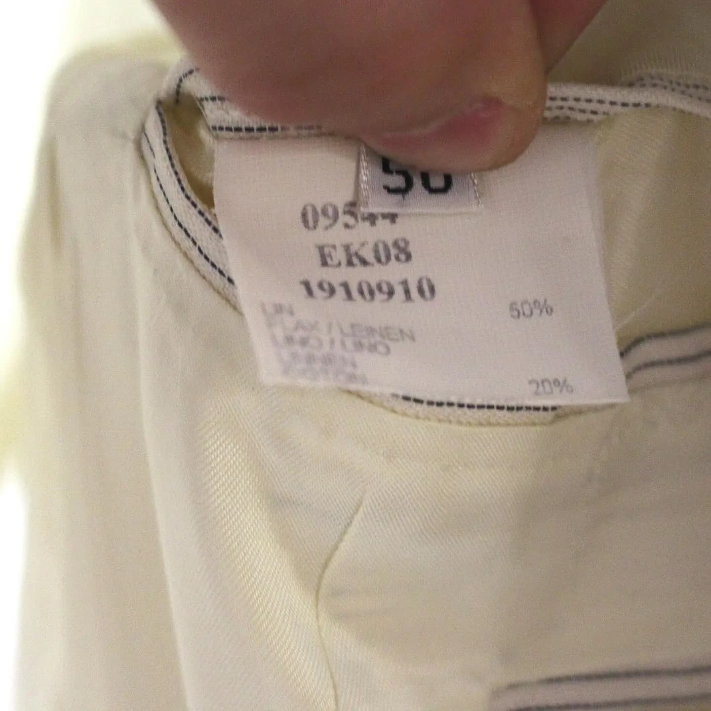 Vintage Kenzo Linen 2-Piece Suit, view 4 of 5