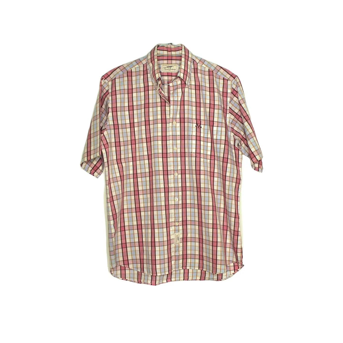 Vintage Thomas Burberry Short Sleeve Shirt, view 1 of 6