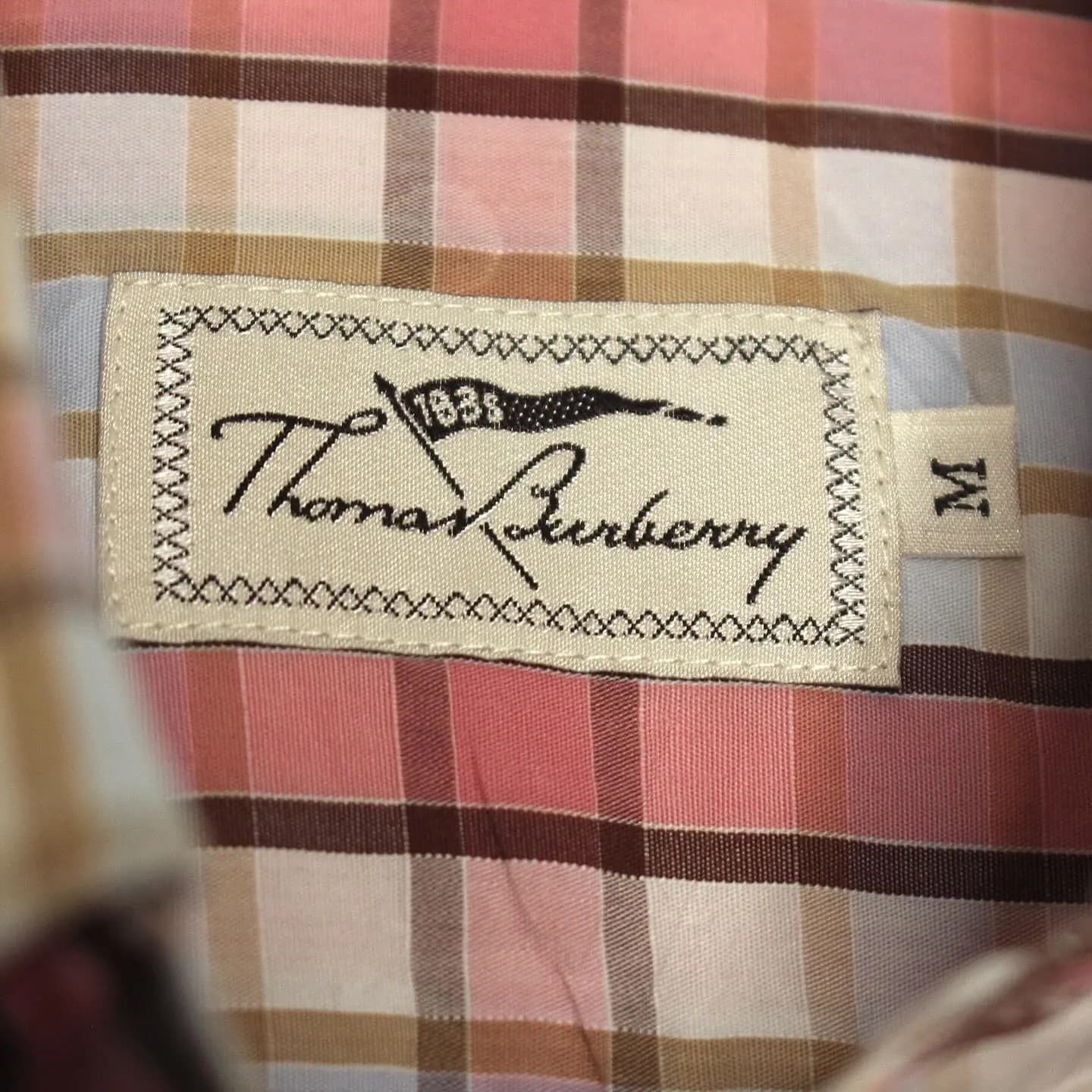 Vintage Thomas Burberry Short Sleeve Shirt, view 2 of 6