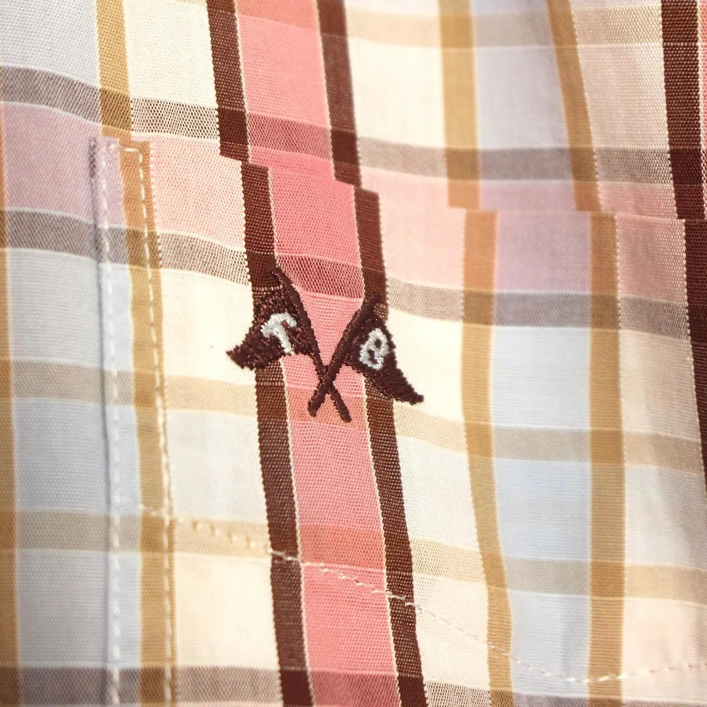 Vintage Thomas Burberry Short Sleeve Shirt, view 3 of 6