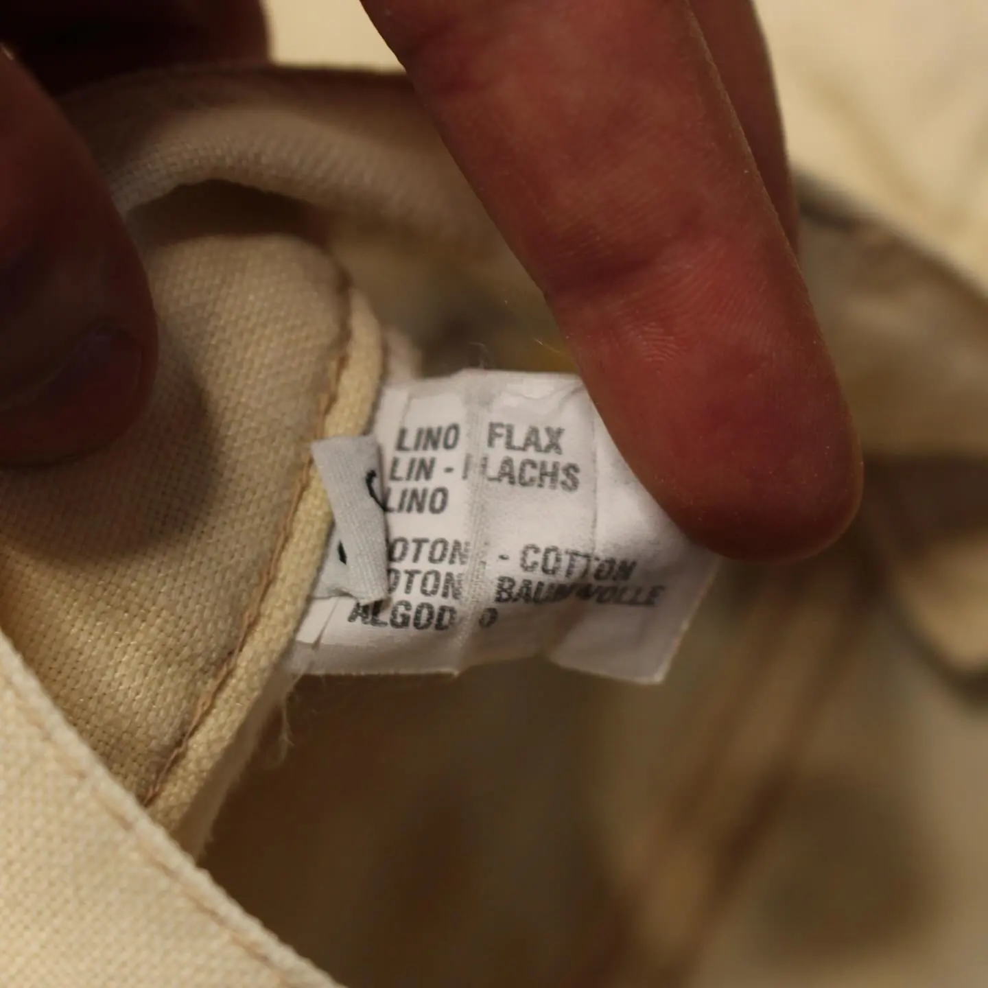 Valentino Jeans Linen Pants, view 5 of 6