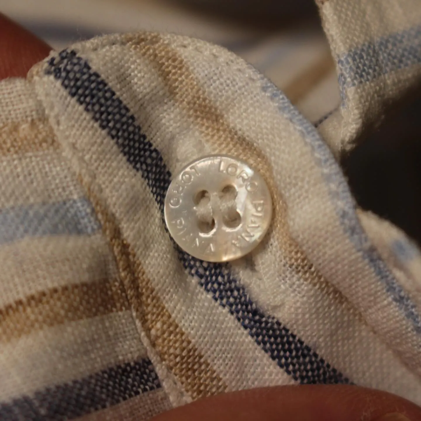 Vintage Loro Piana Linen Shirt, view 3 of 5