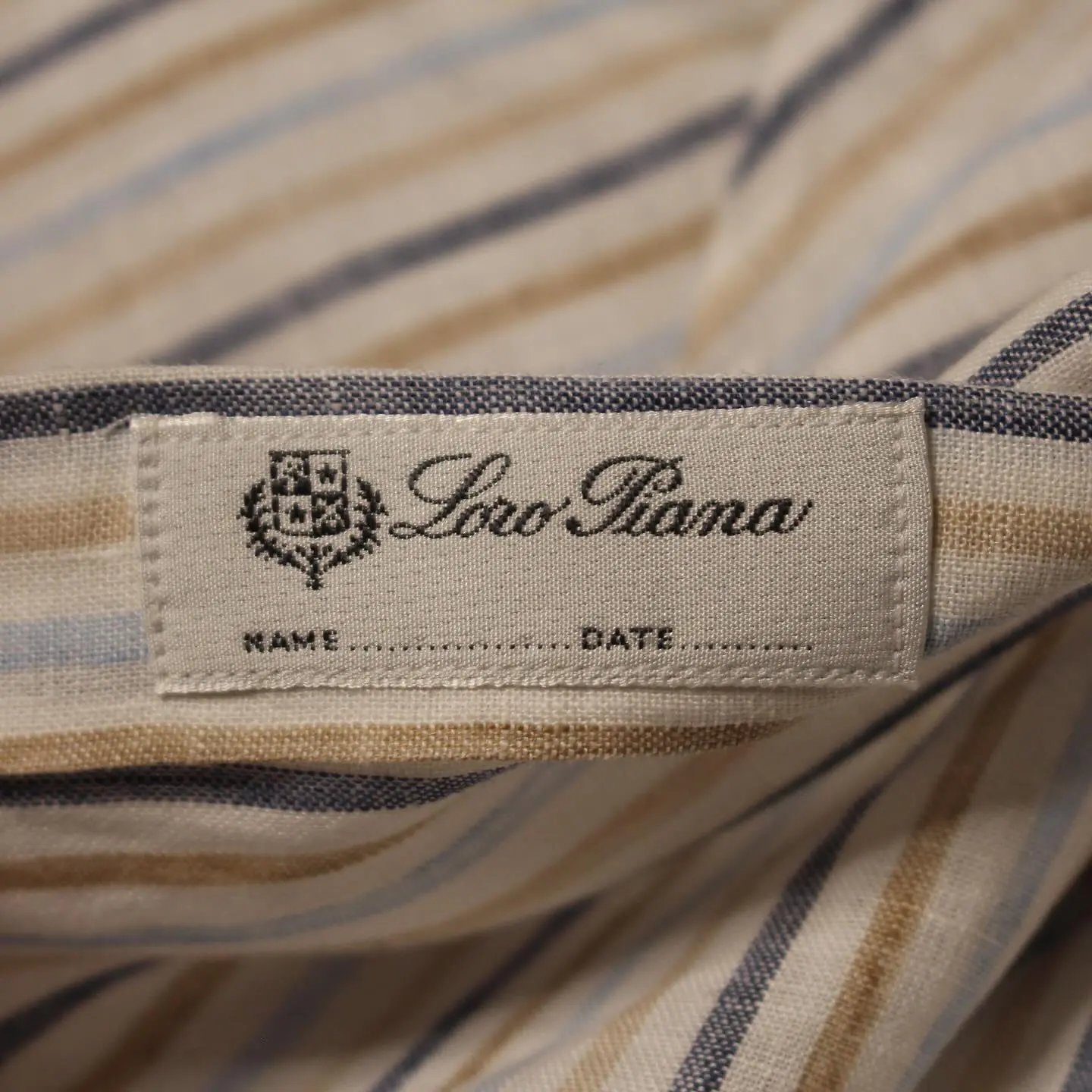 Vintage Loro Piana Linen Shirt, view 4 of 5