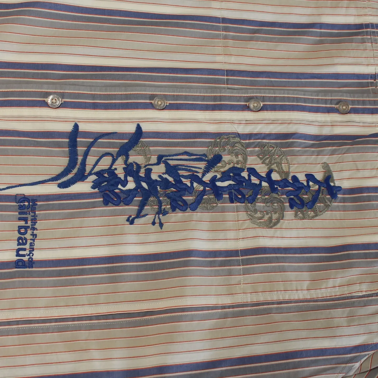 Vintage Marithe Francois Girbaud Tuxedo Shirt, view 3 of 4
