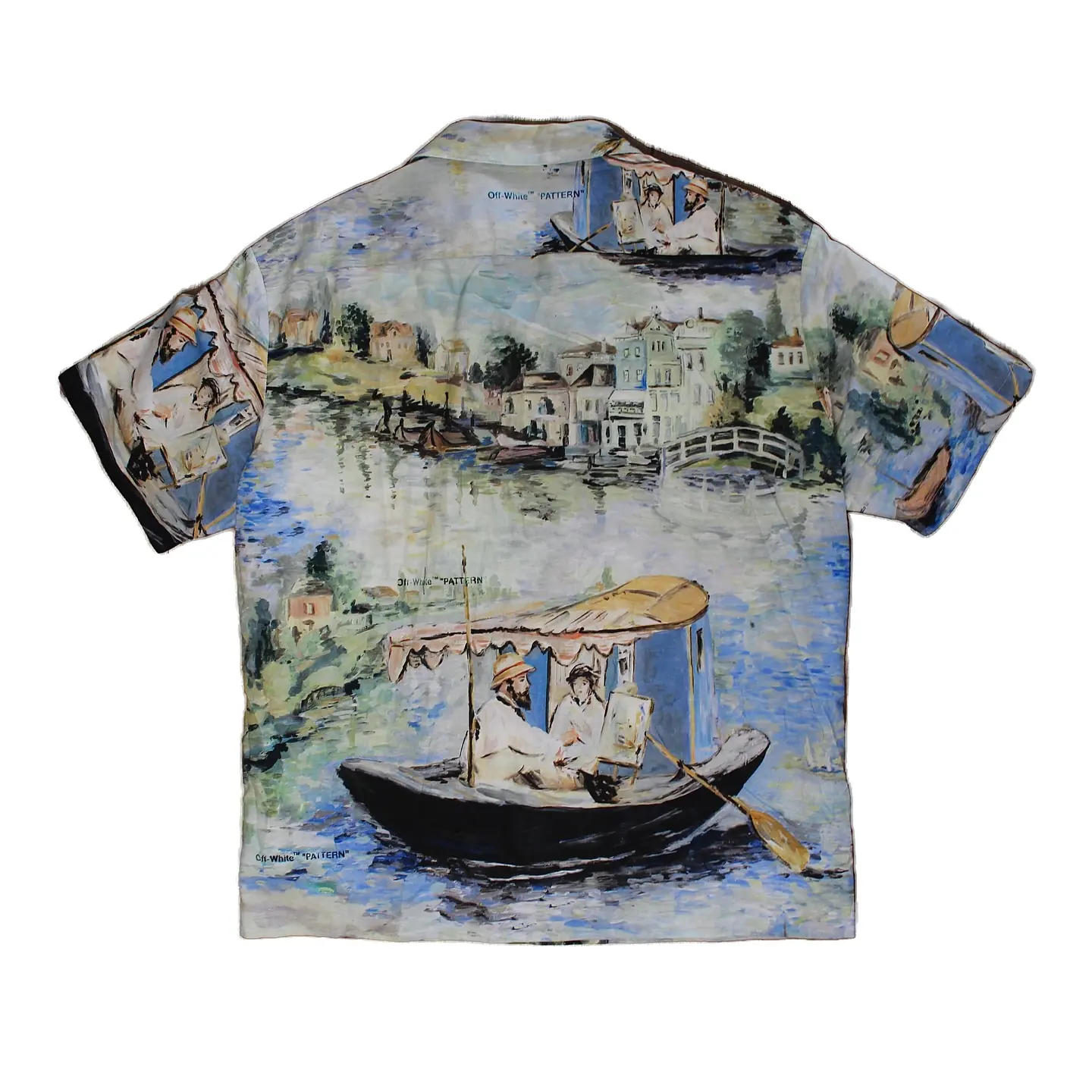 Off-White Multicolor Lake Holiday Shirt SS13, view 2 of 6