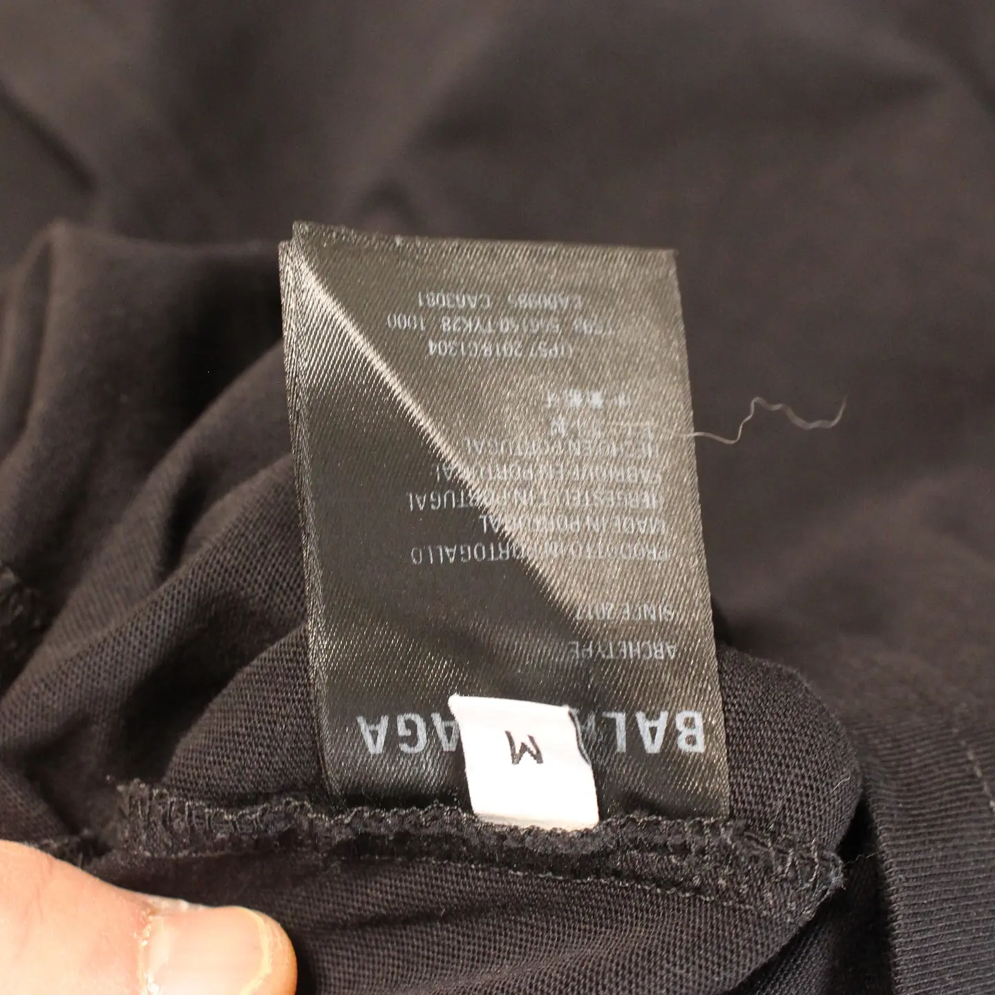 Balenciaga Small Logo Tee SS18, view 4 of 4