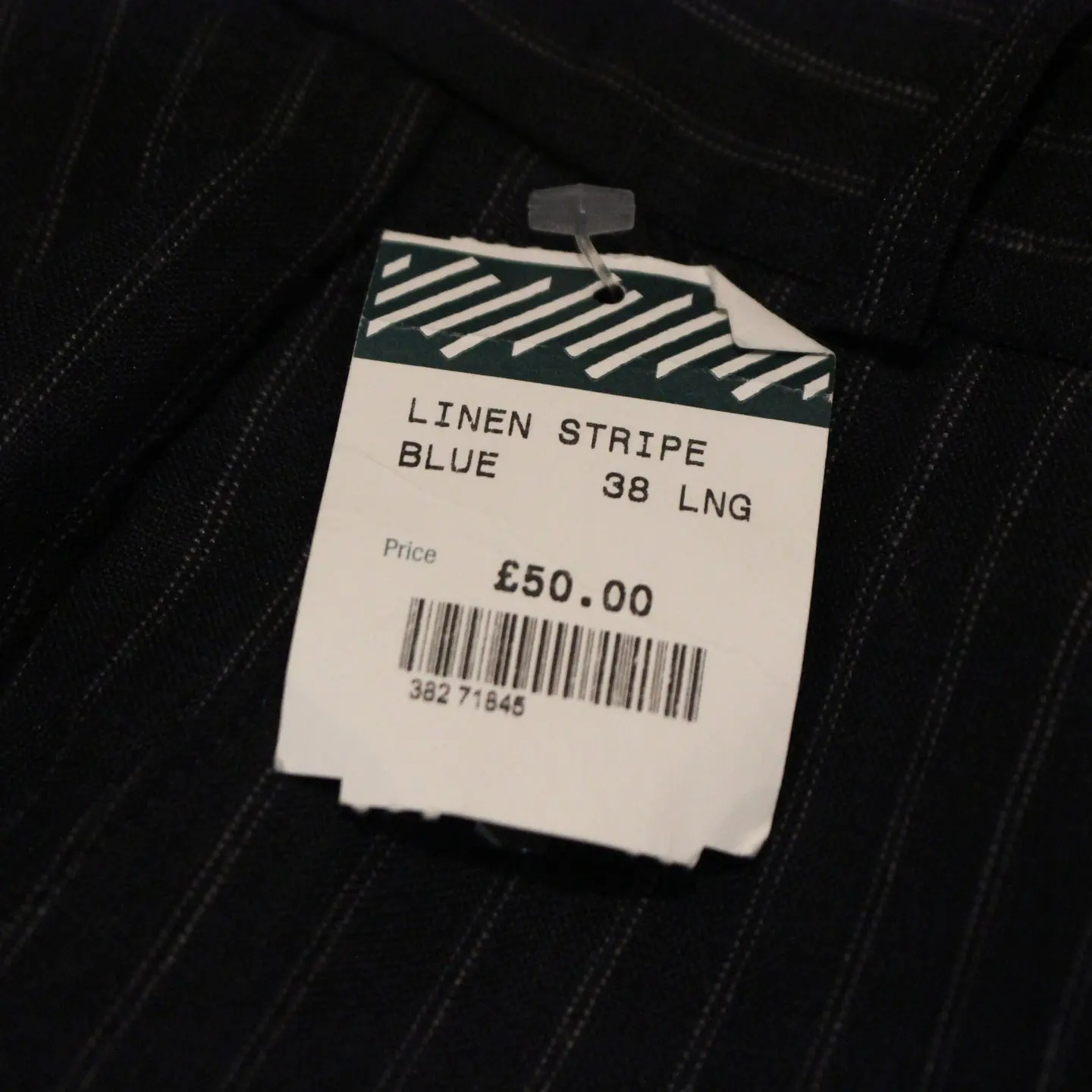 Balmain Striped Linen Pants, view 3 of 6