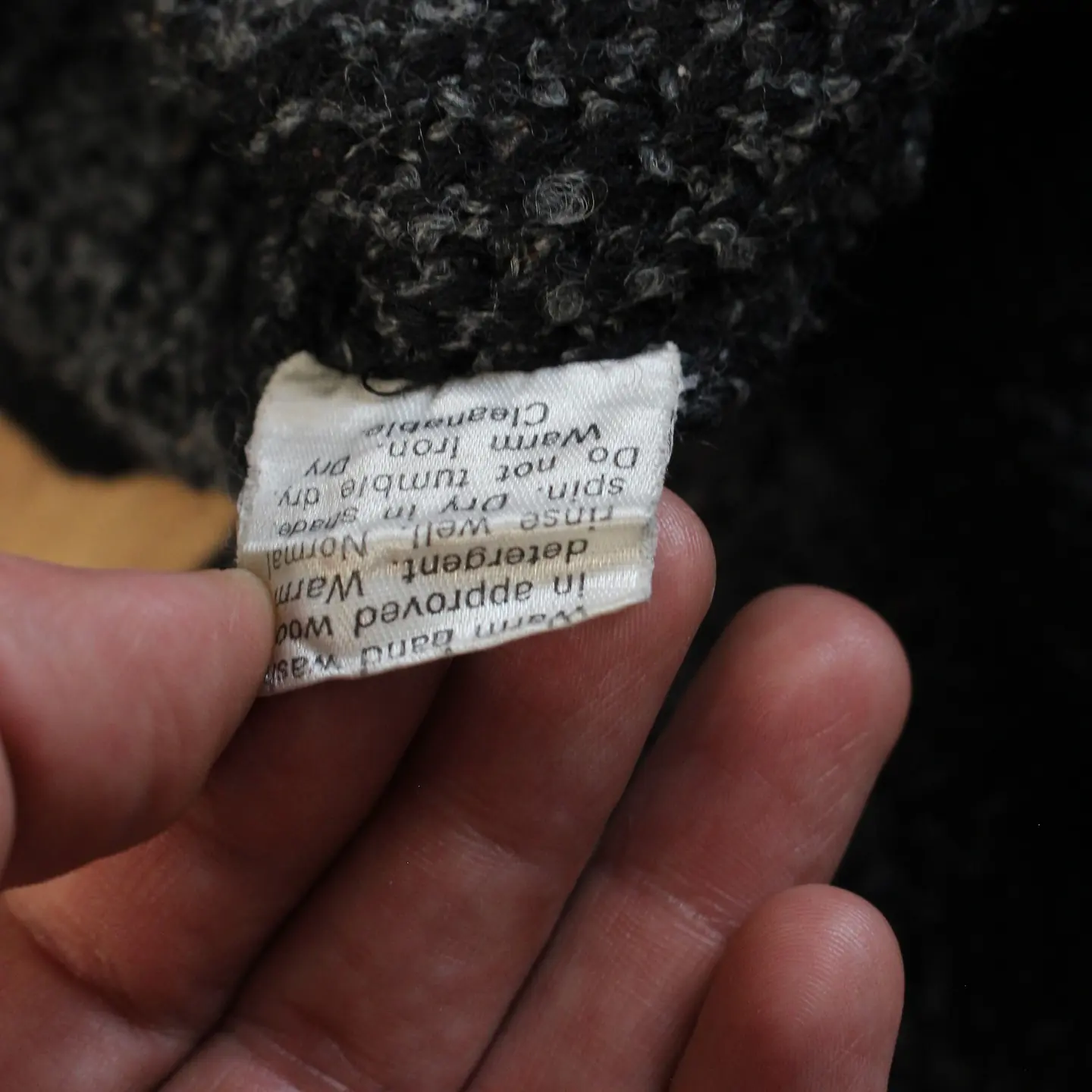 Vintage 70s Balmain - Pierre Balmain Wool Sweater, view 3 of 3
