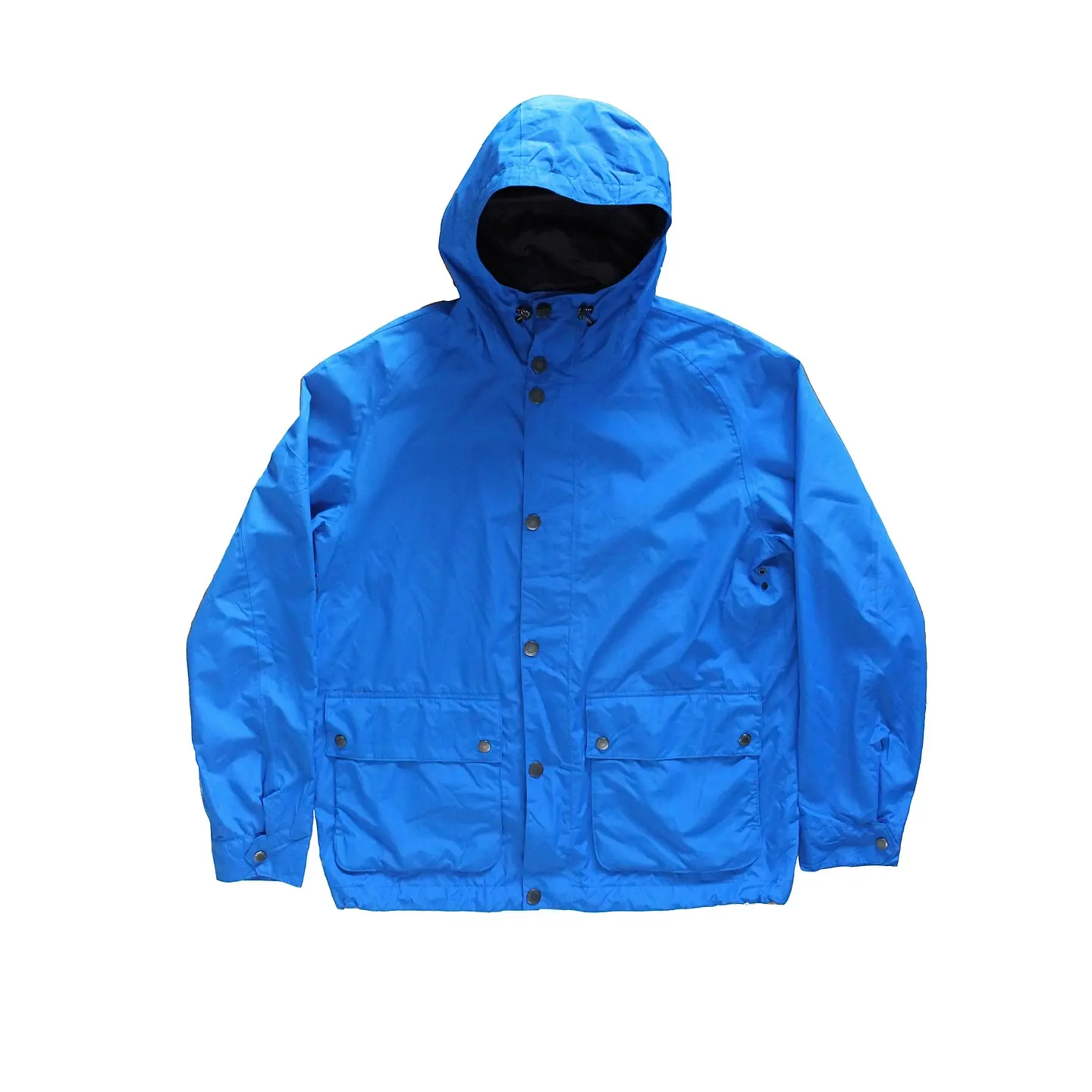 Barbour Gunwale Hooded Waterproof Jacket in Electric Blue, view 1 of 5