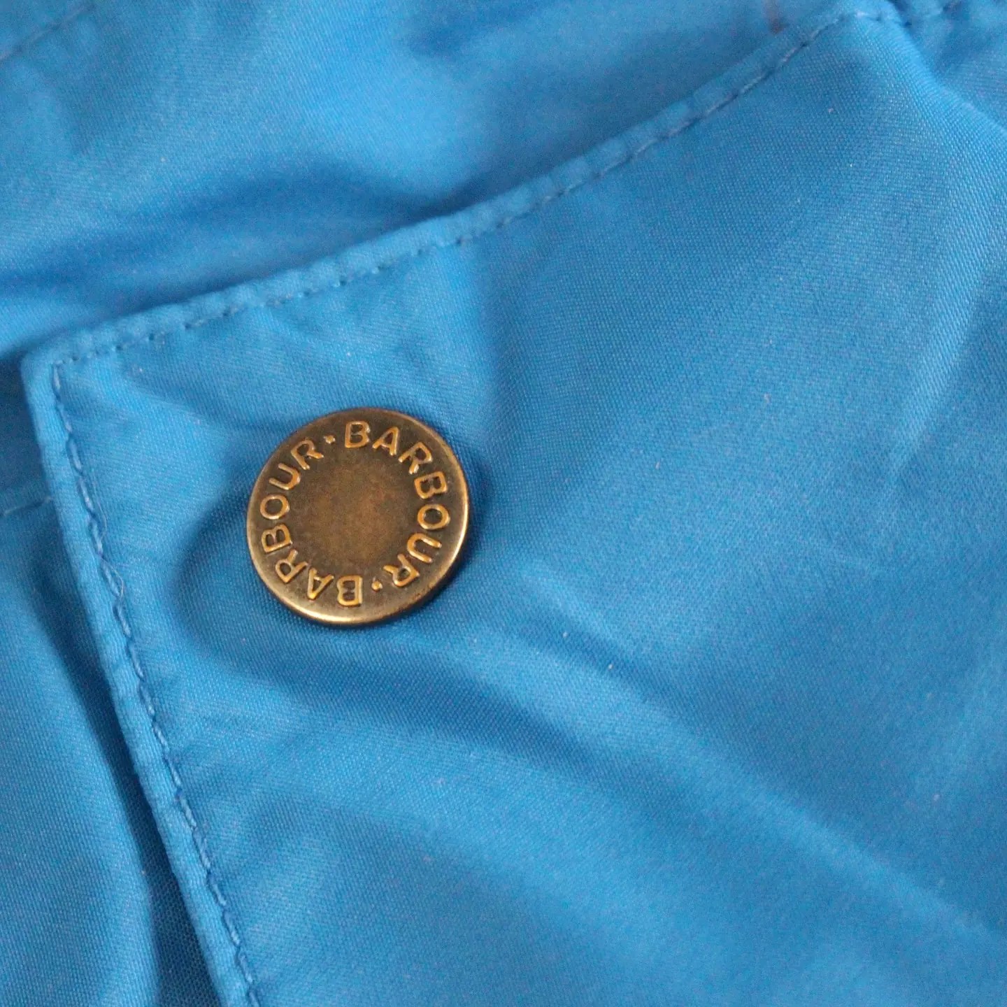 Barbour Gunwale Hooded Waterproof Jacket in Electric Blue, view 2 of 5