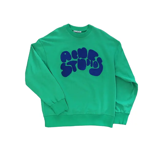 Acne Studios Green Bubble Sweatshirt
