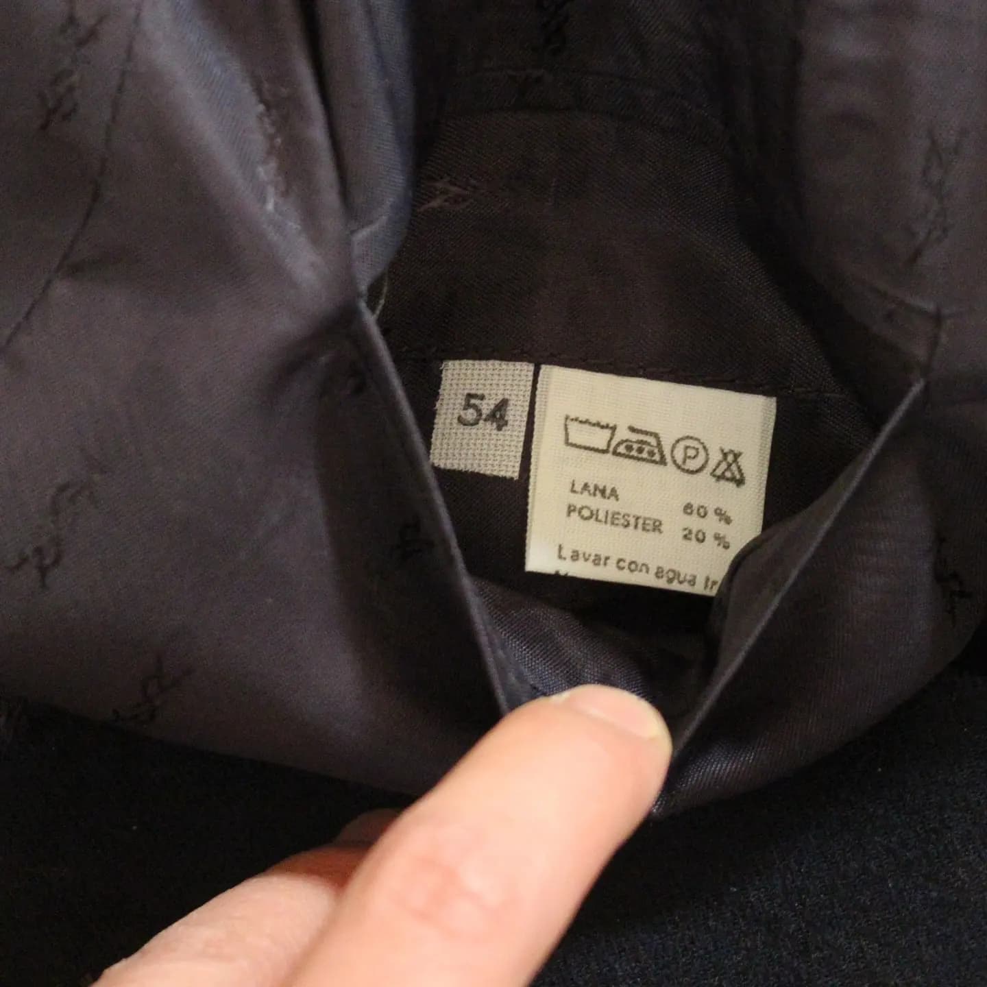 Vintage Yves Saint Laurent Wool Single Breasted Embellished Crest Blazer, view 6 of 7